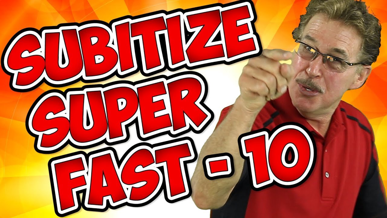 Subitize Super Fast | Subitize to 10 | Jack Hartmann