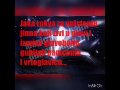 Snazna rukya dova za vracanje sihra sihrbazu koji je napravio sihr ☝️