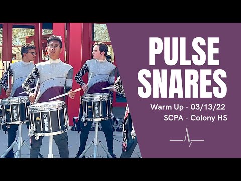 Pulse Percussion 2022 - Snare Focus (Warm Up)