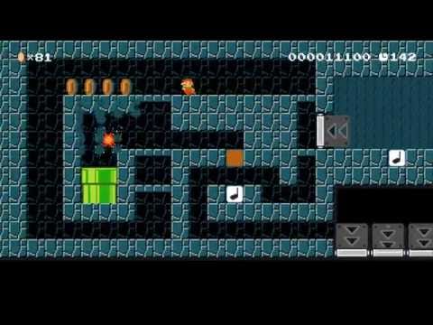 Super Mario Maker Courses - Mario Kart: Blue Shell Dash Mix! by Bourgyman (CF95-0000-01D7-86B3)