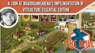 A Look at BoardGameArena's implementation of Viticulture: EE - The Mill