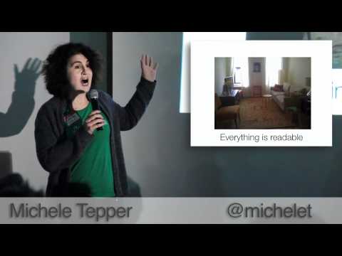 Michele Tepper Ignite Lean Startup Talk: "How to Get Out of the Building w/out Taking it With You"