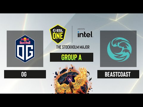 Dota2 - OG vs. beastcoast - Game 2 - Group A - ESL One Stockholm 2022