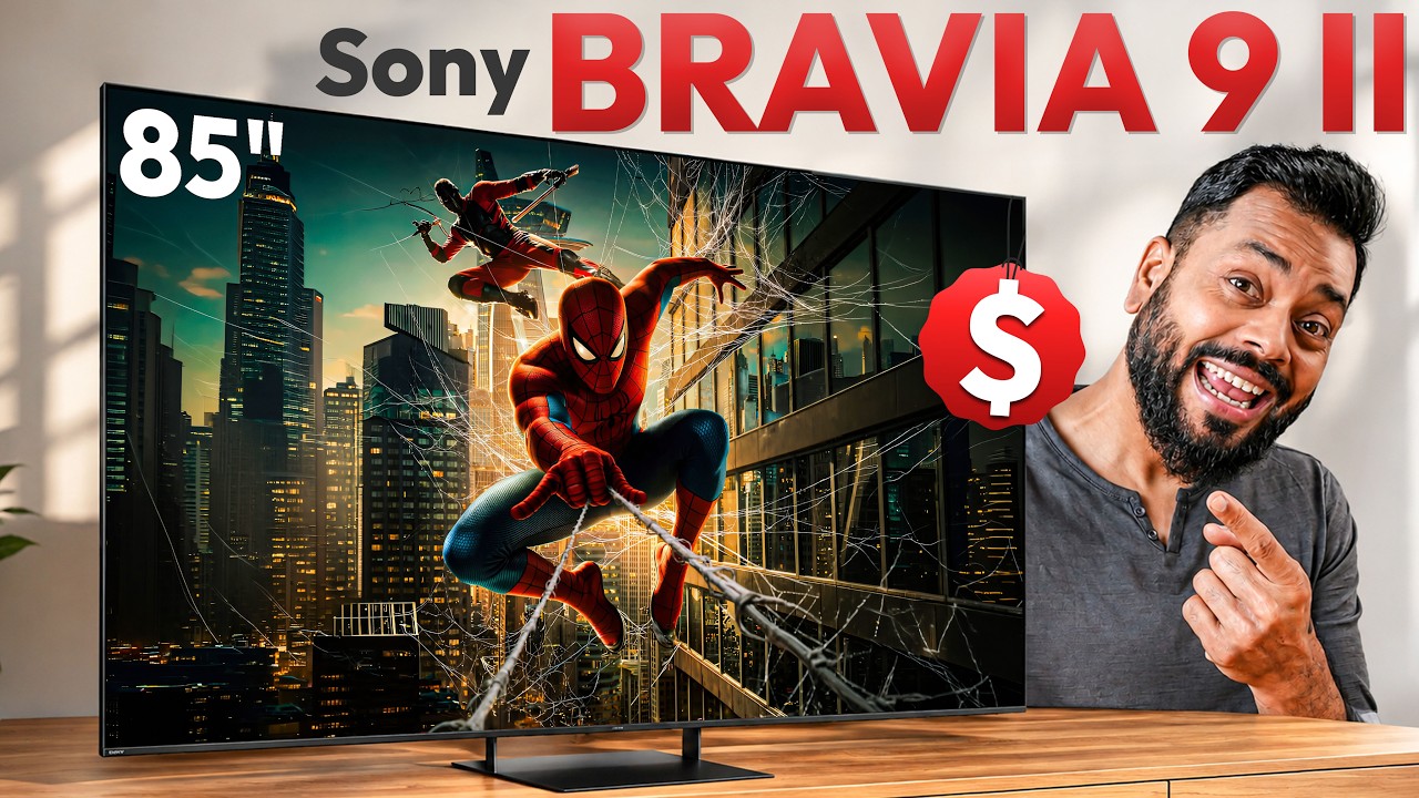 ₹10 Lakh Sony BRAVIA 9 II Quick Review ⚡ BEST Mini LED TV Ever?
