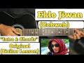 Eklo Jiwan - Cobweb | Guitar Lesson | Intro & Chords |