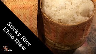 How to make Sticky Rice w/ #iEatLaoFood in 60 seconds