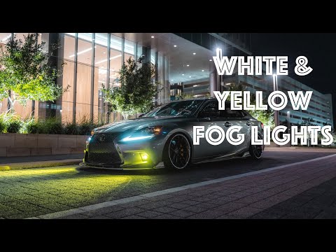 Fog Light Install w/ Switchback LED Bulbs