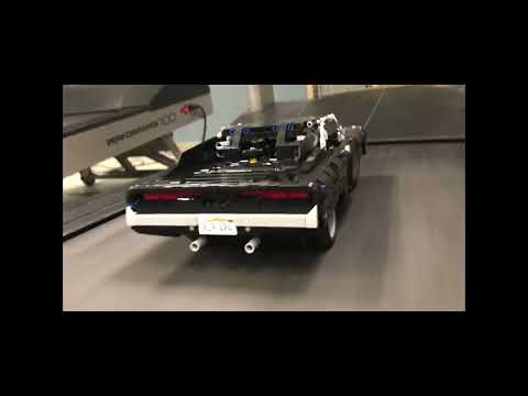 Lego Dom's Dodge Charger Treadmill Speed Test