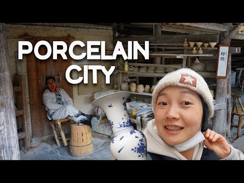 A CAPITAL da Fabricação de Porcelana - Jingdezhen, Província de Jiangxi!S2, EP4