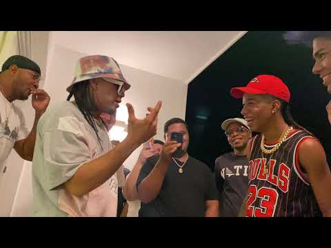 Lary Over, El Cherry, NinoFreestyle, Carlos Montequiu Vs Socio chillin - Batalla de Freestyle 😂😂