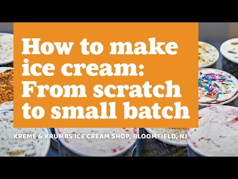How Kreme & Krumbs makes artisan ice cream