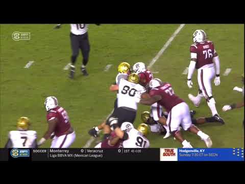 2019 USC vs Vanderbilt - Kevin Harris 4th and 1