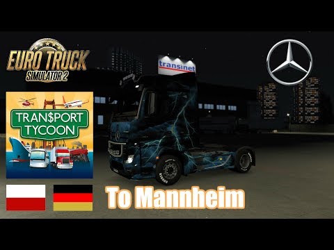 Euro Truck Simulator 2 : Łódź (PL) ▶ Mannheim (D) - Mercedes-Benz New Actross Streamspace