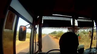 preview picture of video 'Bus trip from Bamako to Segou'