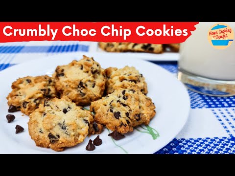 Crumbly Chocolate Chips Cookies