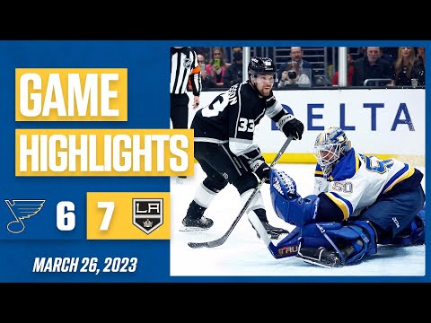 Game Highlights: Kings 7, Blues 6