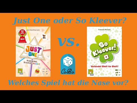 Just one oder So Kleever? - Die beiden Partyspiele im Vergleich - Regelerklärung
