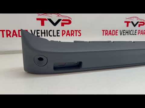 Fits Vauxhall Vivaro 2000-2014 Rear Bumper Centre Section Primed With PDC Holes video