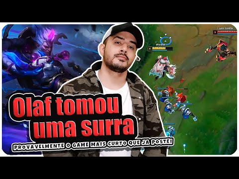 Darius vs Olaf | O cara pegou trauma | depois desse game #LeagueofLegends #Darius #hexa #viral
