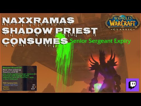 Naxxramas Shadow Priest Consumables Guide | WoW Classic