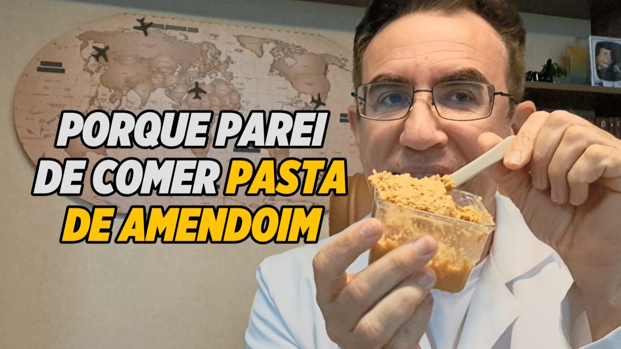 Miniatura da avaliação em vídeo de Pasta De Amendoim Integral Torrado 1kg Growth Supplements Natural Natural / Sem Sabor
