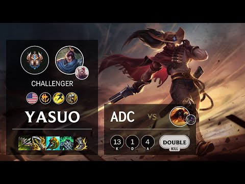 Yasuo ADC vs Sivir - NA Challenger Patch 11.3