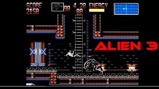 Alien 3 playing (badly) on the Amiga