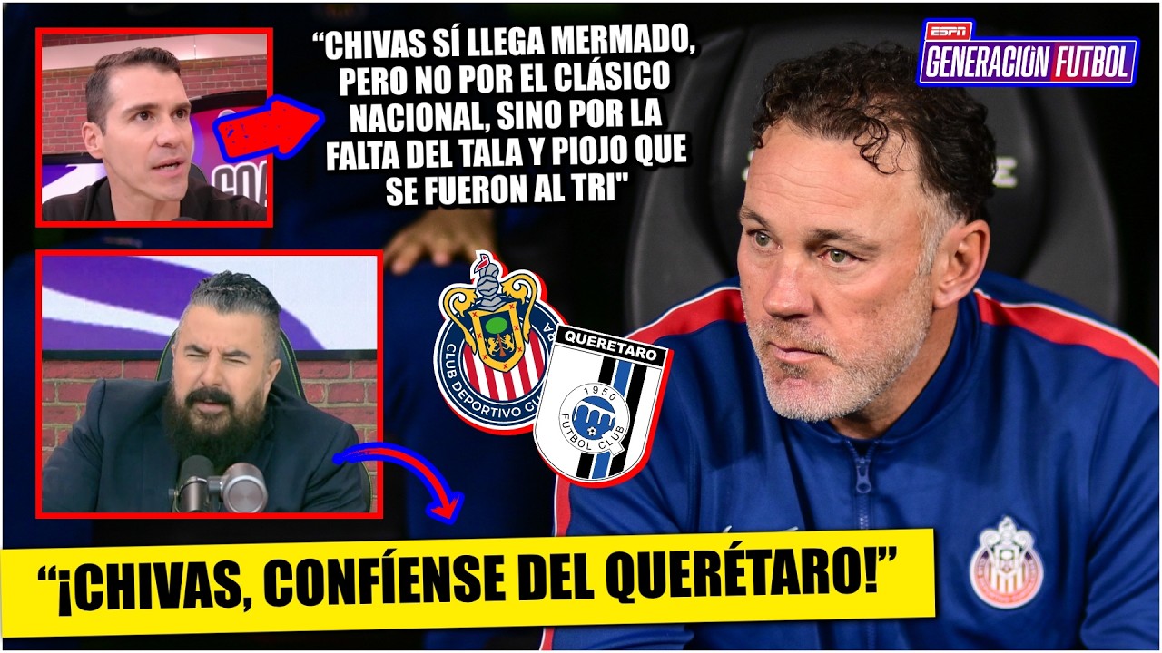 CHIVAS se va a confiar del QUERÉTARO, que hecho SUFRIR a candidatos al título: Álvaro | Generación F