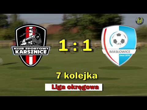 KS Karsznice - 1:1 - LKS Masłowice - skrót + wywiad