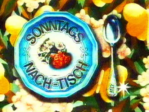 "Sonntags Nach-Tisch" (Ostern), Ansage "Heidi", ZDF 19.4.1987
