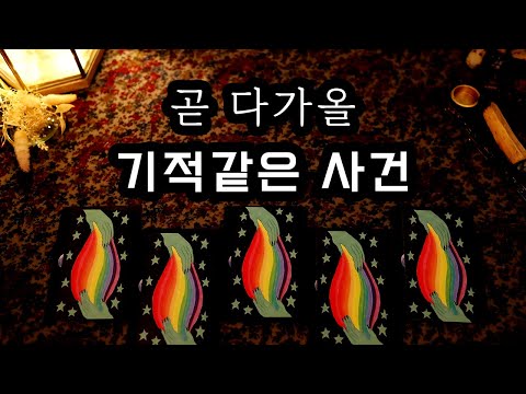 [타로] 곧 다가올 기적같은 사건