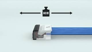 Svorka krabicová otvárateľná, priesvitná 8P