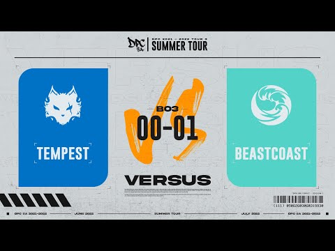 Tempest vs Beastcoast  | Game 2  | SA DPC Division 1 |  Gareth & Bowie