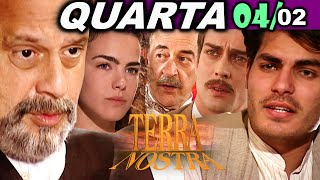 Terra Nostra: QUARTA-FEIRA, 04/02/2026 – Capítulo de Hoje | Novela Completa