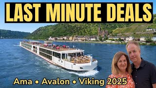 Amazing Last-Minute River Cruise Deals (Even Christmas Markets 2025!)