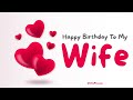 Happy Birthday Wishes For Wife With Love Romantic Birthday Wishes For Her Birthday