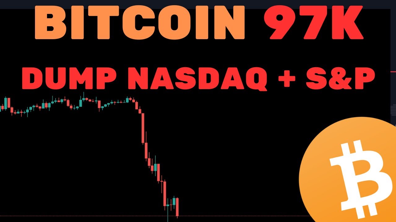 BITCOIN DUMP 97K + NASDAQ E S&P DERRETEM + MINHAS 16 COMPRAS (ALTCOINS) - Análise Técnica/Sent