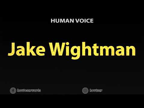 How To Pronounce Jake Wightman