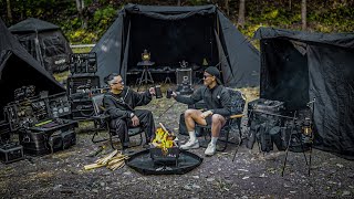 【きゃんぷ屋さん】初コラボ！！おすすめブランドからキャンプギア、最後に重大発表まで！！ブラックキャンプイベントやります！キャンプ収納、焚き火