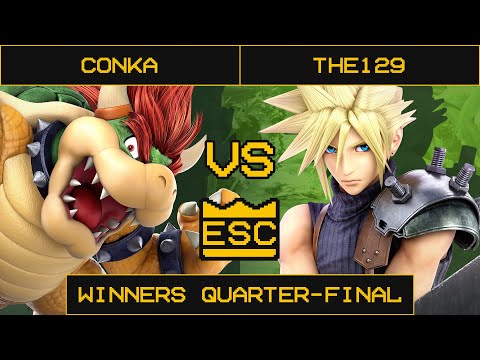 ESC 26 Smash Ultimate Winners Quarter-Final: Conka (Bowser) Vs. The129 (Cloud)