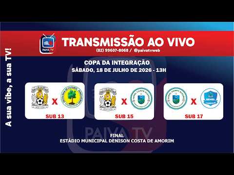 Ao vivo | GRANDE FINAL DA COPA DA INTEGRAÇÃO 2026 - CAMPO ALEGRE/AL