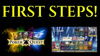 FIRST STEPS - Let's Play POKER QUEST Gameplay Review Ep 01