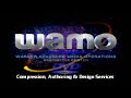 Warner Advanced Media Operations Multimedia Center WAMO Logo With Byline