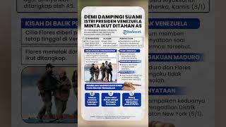 Permintaan Istri Presiden Venezuela, Minta Ditangkap Pasukan AS demi Dampingi Suami