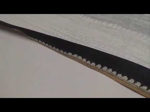 Ein Faltrollo "Basis", unterfüttert,  gemeinsam nähen. / der erste Teil