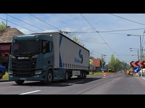 ETS 2 1.35 - Hungary Map - SCANIA R520 V8 - Trip: Székesfehérvár - Gárdony