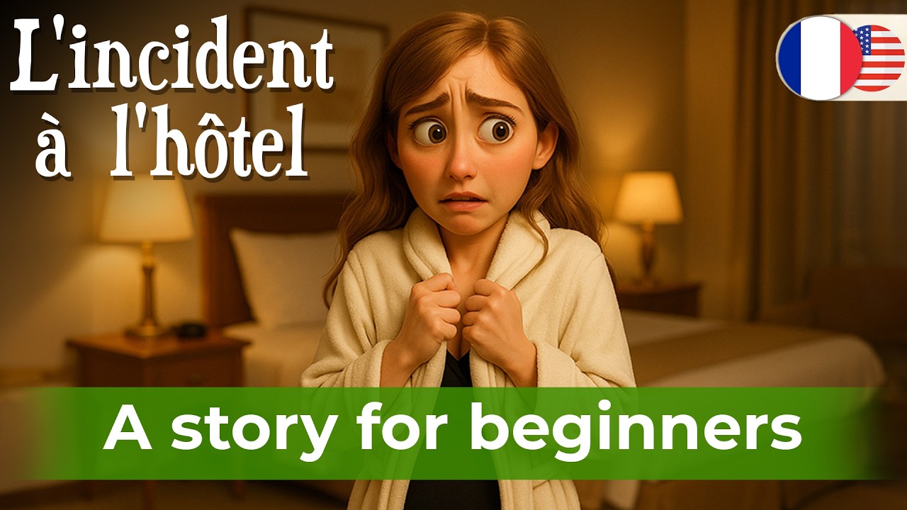 Let's Learn French Easily with Funny Story (A1-A2)