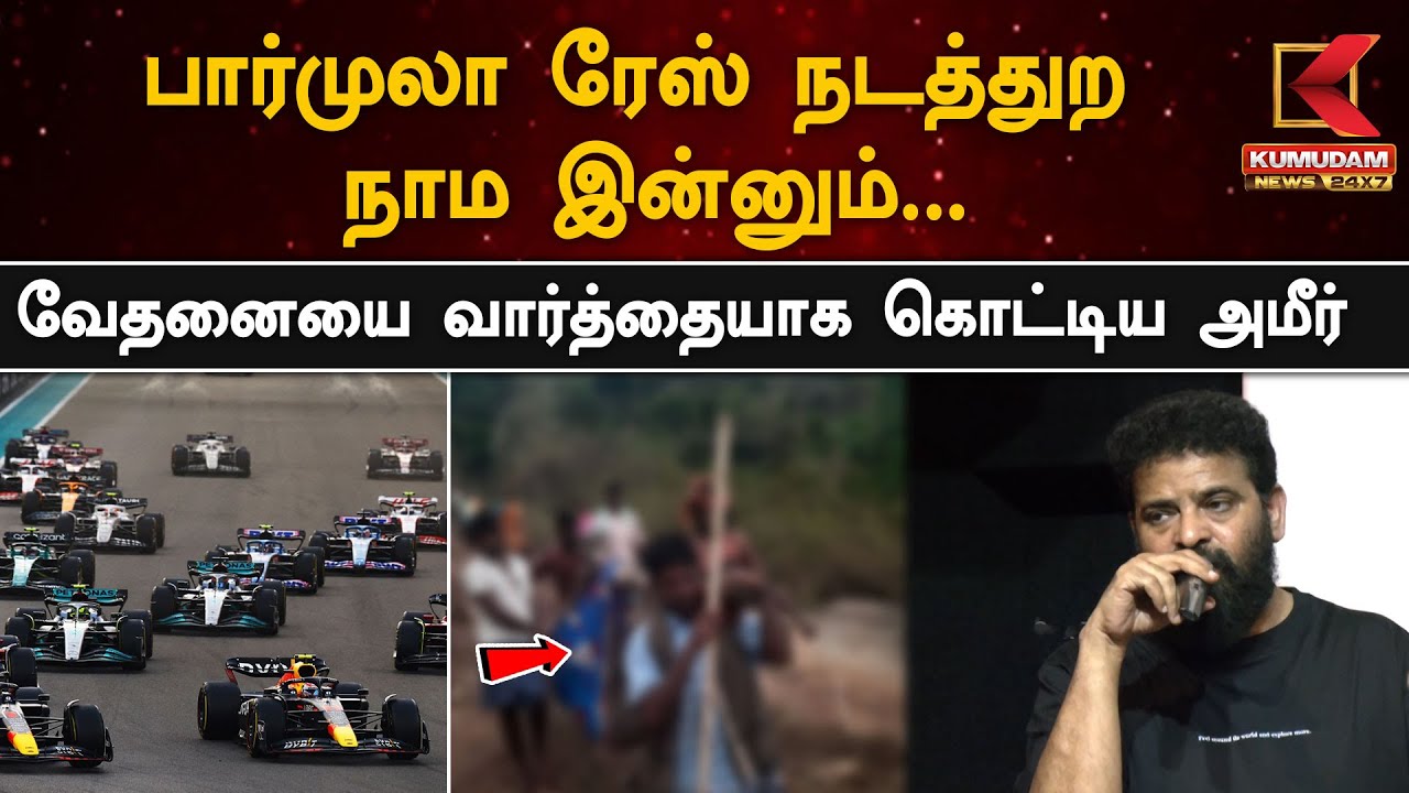 Director Ameer Sultan on TN Formula Race: பார்முலா ரேஸ் நடத்துற நாம இன்னும்...வேதனையை வார்த்தையாக கொட்டிய அமீர்