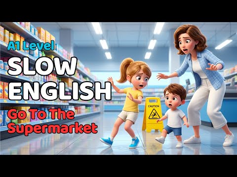 Go to the Supermarket | English Listening Practice for Start Learning English (A1 - A2 Level)