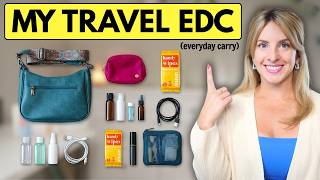 14 Must-Have Travel Essentials to ALWAYS Carry With You (travel EDC)